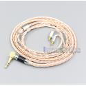 2.5mm 4.4mm XLR 16 Core Silver Plated OCC Mixed Earphone Cable For Sennheiser IE40 Pro IE40pro
