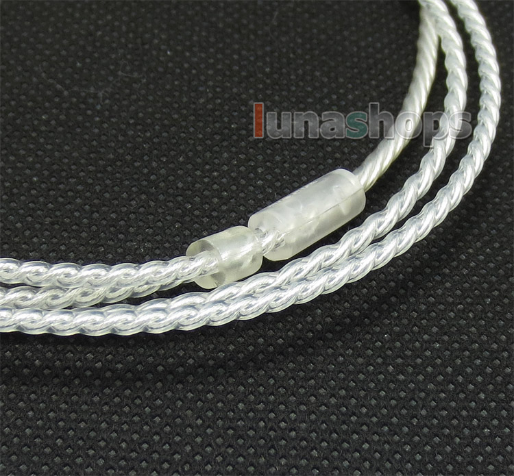 3.5mm + 6.5mm Male PCOCC + Silver Plated Cable Cord for Audeze LCD-3 LCD3 LCD-2 LCD2