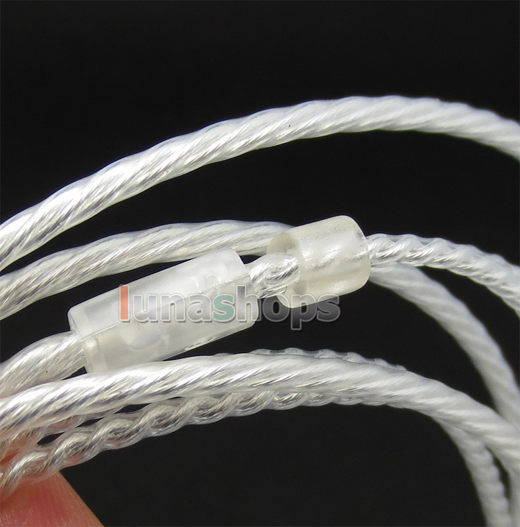 6.5mm 3.5mm PCOCC + Silver Plated Cable for Sennheiser HD800 Headphone Headset
