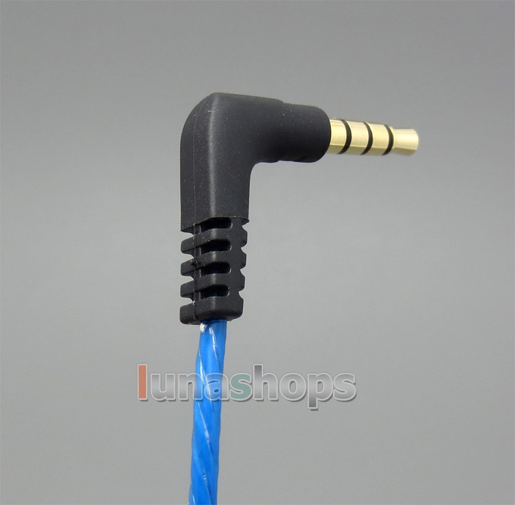 With Mic Remote Volume Earphone Cable For Ultimate ears UE900 Fostex TE-05 Ultrasone IQ edition 8 julia 