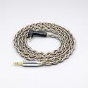 99% Pure Silver + Graphene Silver Plated Shield Earphone Cable For Fostex T50RP 50TH Anniversary RP Stereo Headphone