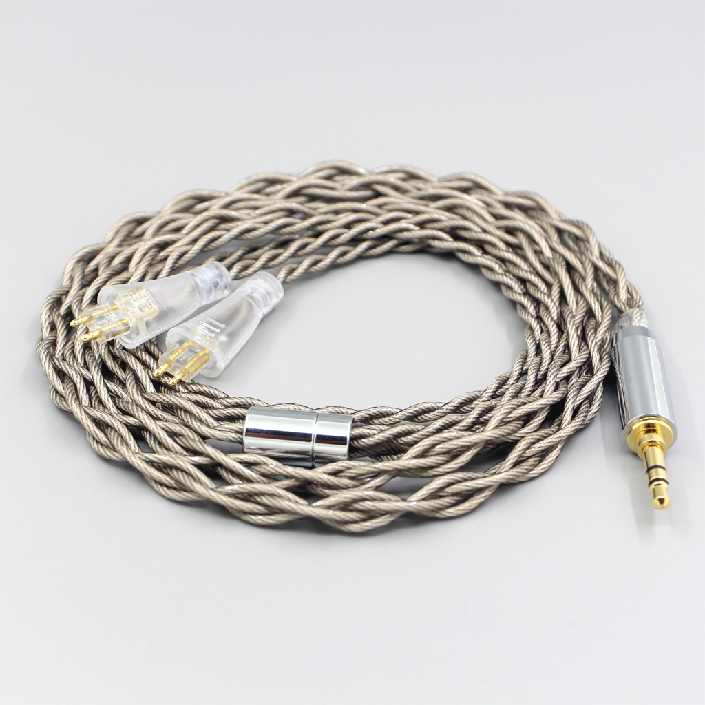 99% Pure Silver + Graphene Silver Plated Shield Earphone Cable For FOSTEX TH900 MKII MK2 TH-909 TR-X00 TH-600 4 core 1.8mm