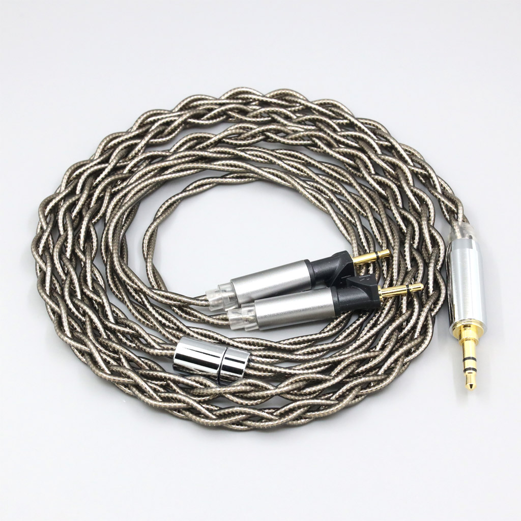 99% Pure Silver Palladium + Graphene Gold Earphone Cable For Abyss Diana v2 phi TC X1226lite headphone