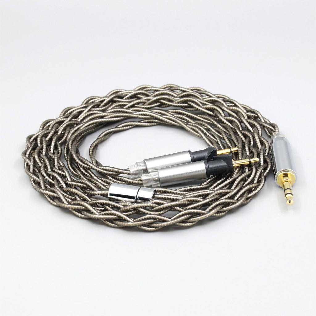 99% Pure Silver Palladium + Graphene Gold Earphone Cable For Abyss Diana v2 phi TC X1226lite headphone