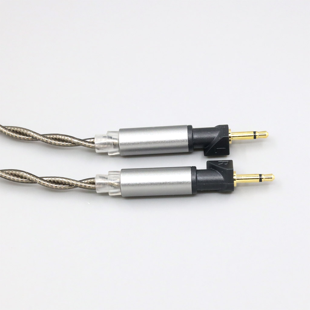 99% Pure Silver Palladium + Graphene Gold Earphone Cable For Abyss Diana v2 phi TC X1226lite 1:1 headphone pin