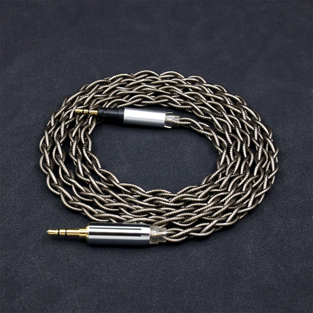 99% Pure Silver Palladium + Graphene Gold Earphone Shield Cable For Austrian Audio Hi-X15 Hi-X65 Hi-X50 X55 Headphones