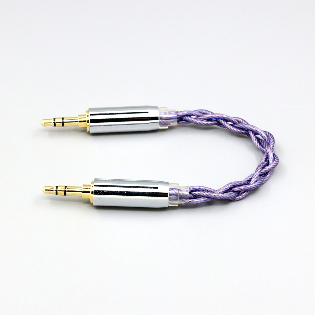 3.5mm Male To 3.5mm Male Type2 1.8mm 140 cores litz 7N OCC Headphone Earphone Cable