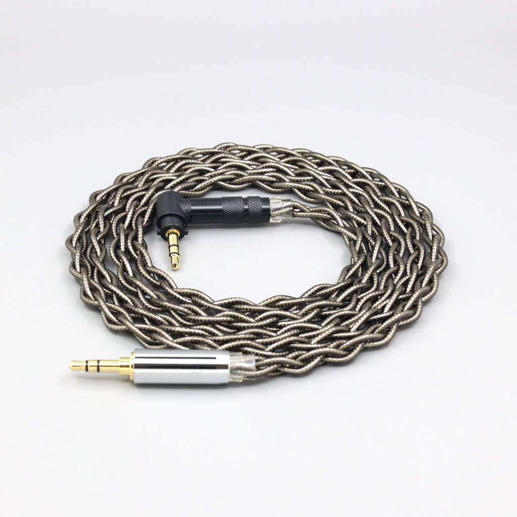 99% Pure Silver Palladium + Graphene Gold Earphone Shielding Cable For Fostex T50RP Mk3 T40RP Mk2 T20RP Mk2 Dekoni Audio Blue