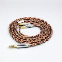 99% 24k Gold 7n Pure Silver Graphene Shield Earphone Cable For Audio Technica ATH-ADX5000 ATH-MSR7b 770H 990H A2DC