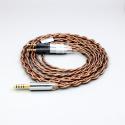 99% 24k Gold 7n Pure Silver Graphene Shield Earphone Cable For Audio-Technica ATH-R70X headphone