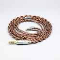 99% 24k Gold 7n Pure Silver Graphene Shield Earphone Cable For Acoustune HS 1695Ti 1655CU 1695Ti 1670SS