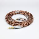 99% 24k Gold 7n Pure Silver Graphene Shield Earphone Cable For Dunu dn-2002 Earphone Cable