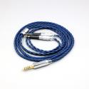 99% Pure Silver OCC Graphene Alloy Full Sleeved Earphone Cable For Audio-Technica ATH-R70X headphone