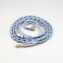 99% Pure Silver Mix Graphene OCC Shielding Earphone Cable For Dunu T5 Titan 3 T3 (Increase Length MMCX)