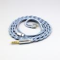99% Pure Silver Mix Graphene OCC Shielding Earphone Cable For IEM 0.78mm Flat Step JH Audio JH16 Pro JH11 Pro 5 6 7 2pin