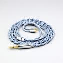 99% Pure Silver Mix Graphene OCC Shielding Earphone Cable For AKG N5005 N30 N40 MMCX