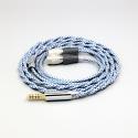 99% Pure Silver Mix Graphene OCC Shielding Earphone Cable For Mr Speakers Alpha Dog Ether C Flow Mad Dog AEON