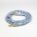 99% Pure Silver Mix Graphene OCC Shielding Earphone Cable For Onkyo A800 Philips Fidelio X3 Kennerton Jord