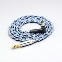 99% Pure Silver Mix Graphene OCC Shielding Earphone Cable For Fostex T50RP Mk3 T40RP Mk2 T20RP Mk2 Dekoni